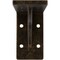 Ekena Millwork Embrey Steel Bracket, Antiqued Pale Gold 2"W x 6"D x 3 3/4"H BKTM02X06X03EBAPG - alternate 3